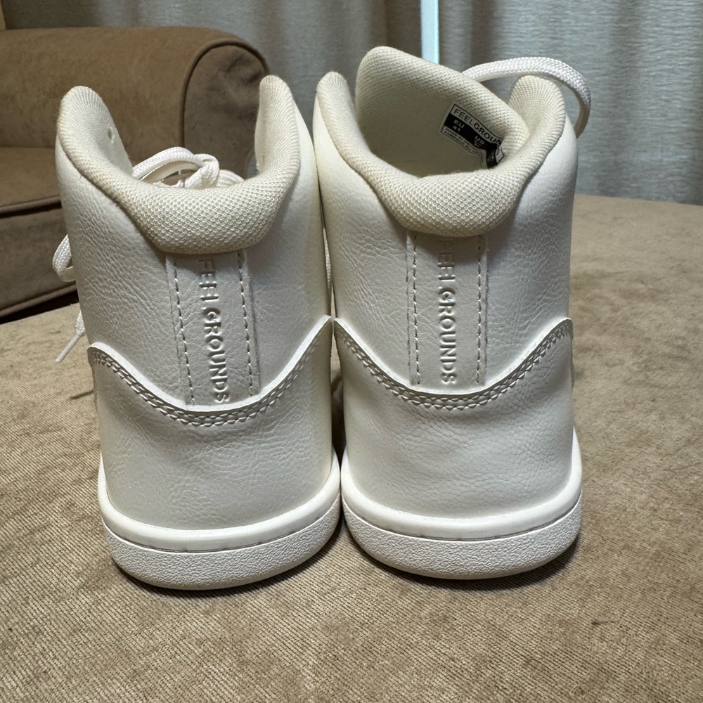 White High-Top Sneakers - Picture 4 of 8